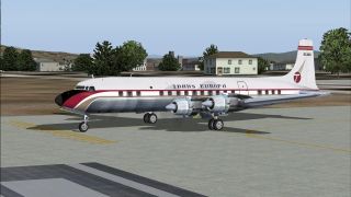 Screenshot 2 — Trans Europa Douglas DC-7C