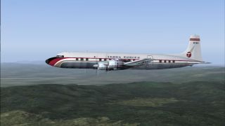 Screenshot 4 — Trans Europa Douglas DC-7C