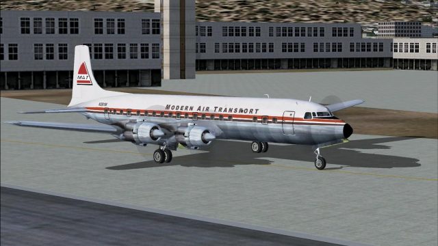 Screenshot 1 — Modern Air Transport Douglas DC-7C