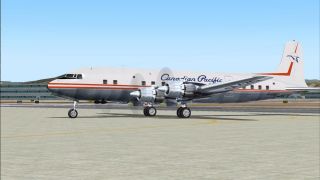 Screenshot 1 — Canadian Pacific Airlines DC-6B
