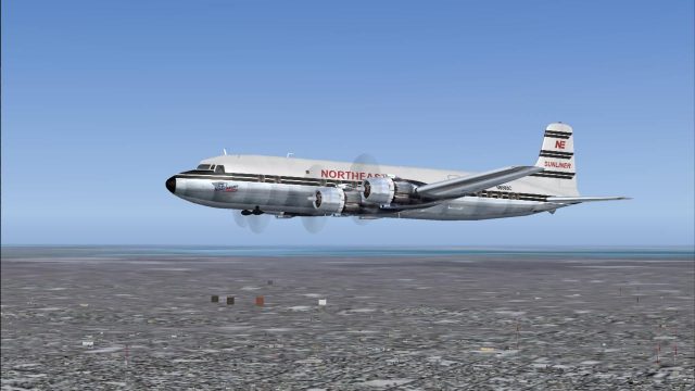 Screenshot 1 — Northeast Airlines Douglas DC-6B