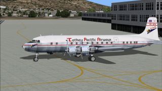 Screenshot 1 — Cathay Pacific Airways Douglas DC-6B