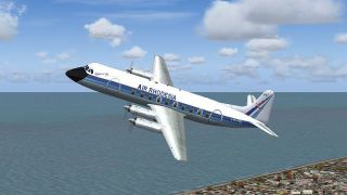 Screenshot 1 — Air Rhodesia Vickers Viscount 748D VP-YTE
