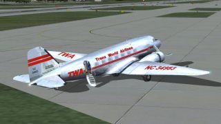 Screenshot 1 — TWA Douglas DC-3 NC34983