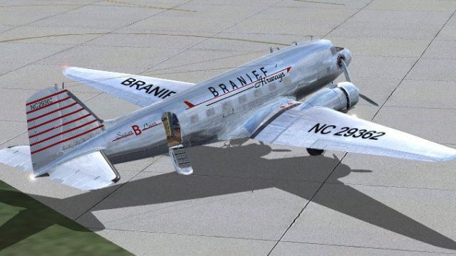 Screenshot 1 — Braniff Douglas DC-3 Circa 1940