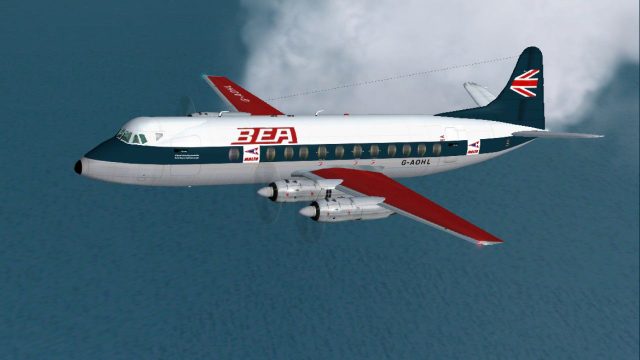 Screenshot 1 — BEA Malta Viscount 802
