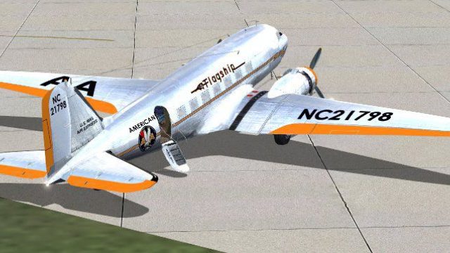 Screenshot 1 — American Airlines Douglas DC-3 NC21798