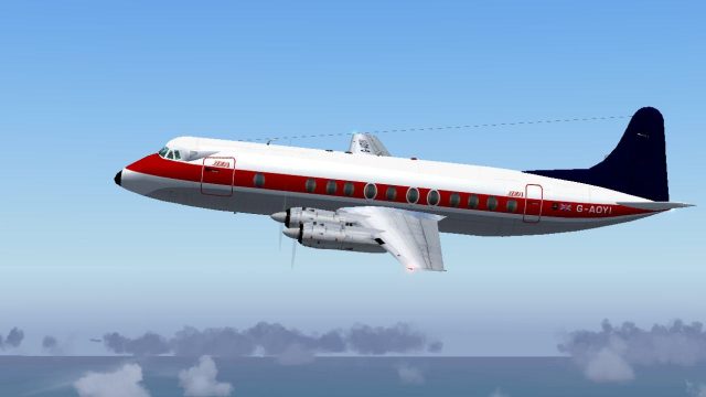 Screenshot 1 — BEA Viscount 806 G-AOYI