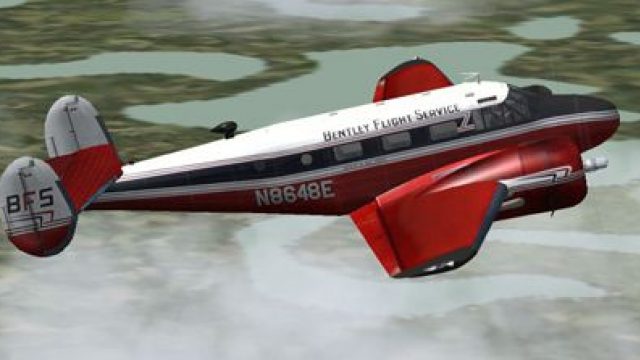 Screenshot 1 — Bentley Flight Service Beechcraft D18S