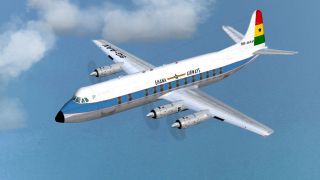 Screenshot 1 — Ghana Airways Viscount 838