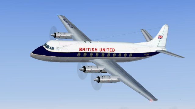 Screenshot 1 — British United Viscount 736 G-AODG
