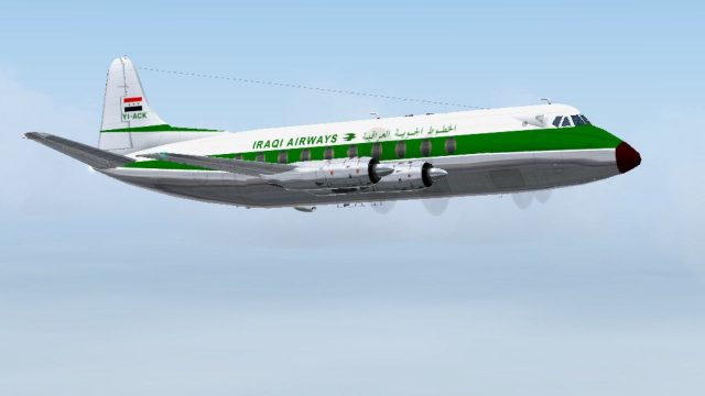 Screenshot 1 — Iraqi Airways Viscount 735
