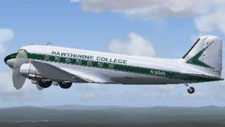 Screenshot 1 — Hawthorne College Douglas DC-3