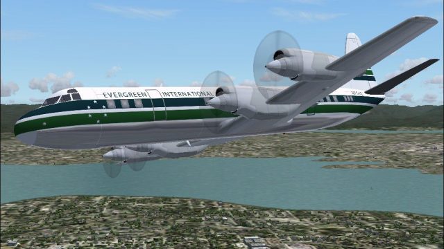 Screenshot 1 — Evergreen International Lockheed L-188 N6118A