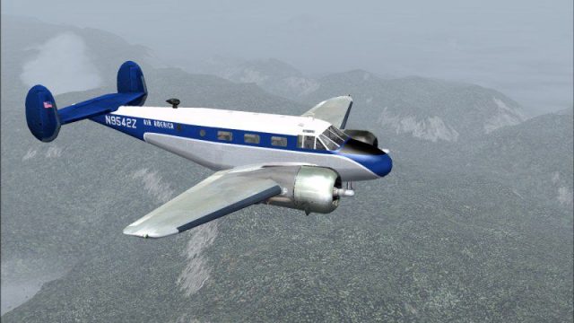 Screenshot 1 — Air America Beechcraft D18S