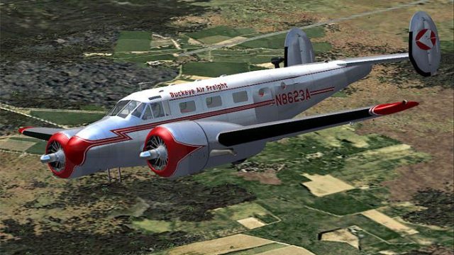 Screenshot 1 — Buckeye Air Freight Beechcraft D18S