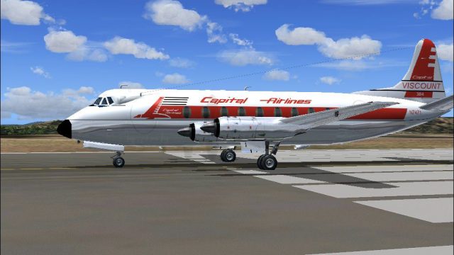 Screenshot 1 — Capital Airlines Vickers Viscount 700/700D