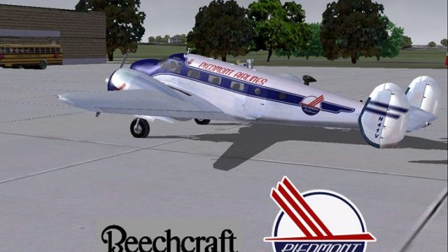 Screenshot 1 — Piedmont Airlines Beech 18