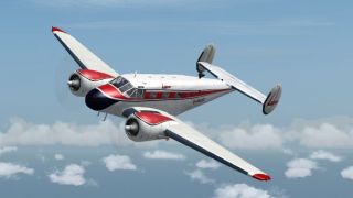 Screenshot 3 — Loganair Beechcraft D18S (Early Livery)