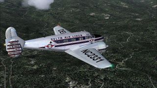 Screenshot 1 — Delta Airlines Beech 18