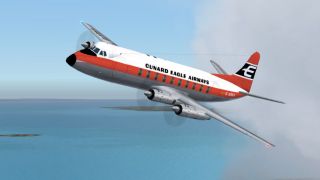 Screenshot 1 — Cunard Eagle Ariways Viscount 707