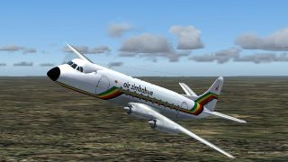 Screenshot 1 — Air Zimbabwe Vickers Viscount 748D
