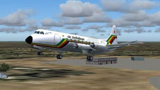 Screenshot 2 — Air Zimbabwe Vickers Viscount 748D