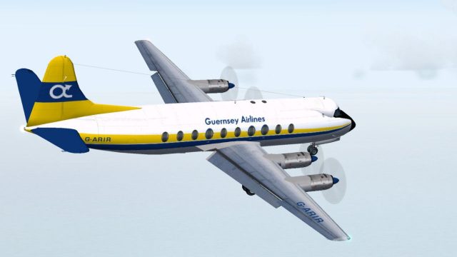 Screenshot 1 — Guernsey Viscount 708