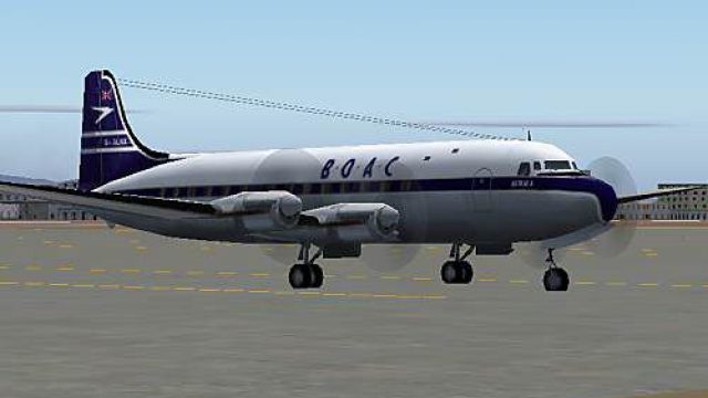 Screenshot 1 — BOAC Canadair Argonaut