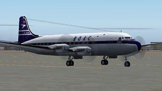 Screenshot 1 — BOAC Canadair Argonaut