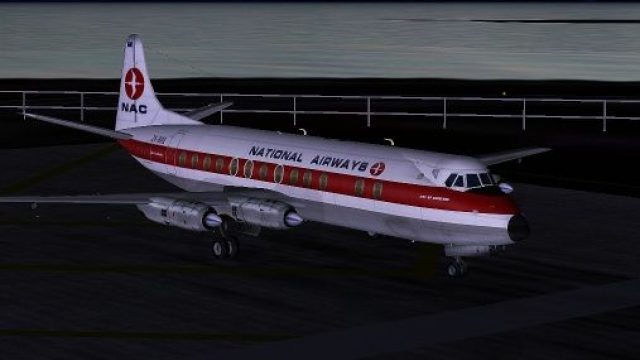 Screenshot 1 — National Airways Vickers Viscount