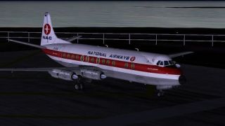 Screenshot 1 — National Airways Vickers Viscount