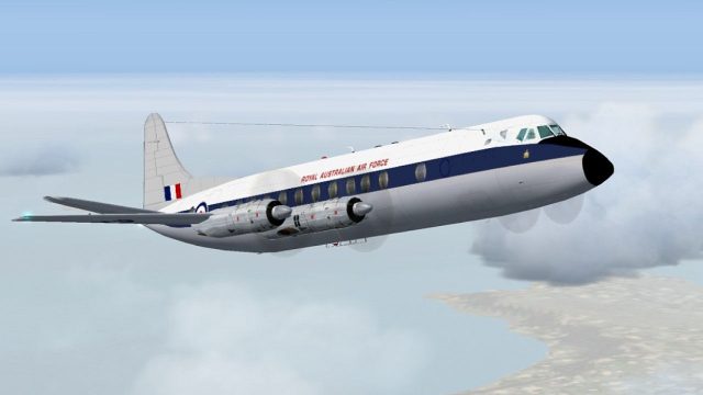Screenshot 1 — RAAF Viscount 836 1968