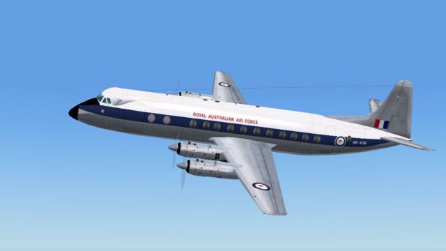Screenshot 1 — RAAF Viscount 816 1964