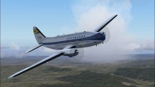 Screenshot 1 — Lufthansa Curtiss C46 Commando