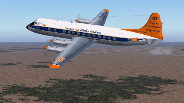 Screenshot 1 — Trans Australia Airlines Viscount