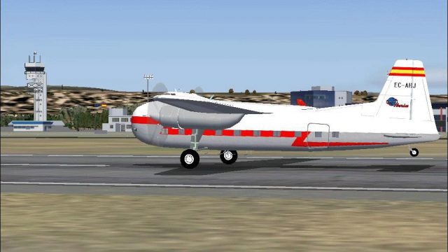 Screenshot 1 — Iberia Bristol 170 MK31-E EC-AHJ