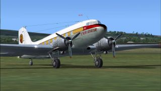 Screenshot 1 — Caribair Douglas DC-3 Repaint
