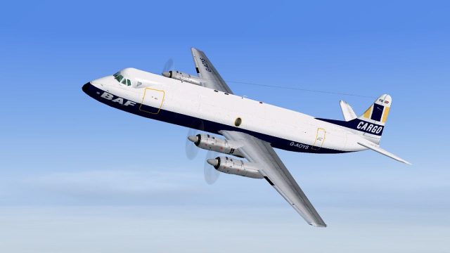 Screenshot 1 — British Air Ferries Cargo Viscount 806