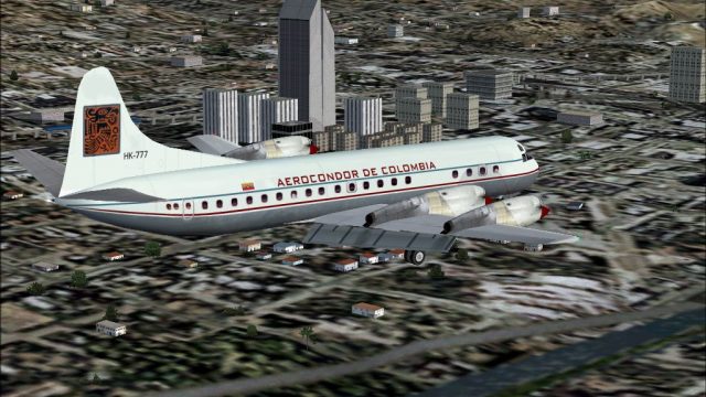 Screenshot 1 — Aerocondor Colombia Lockheed L-188 HK-777