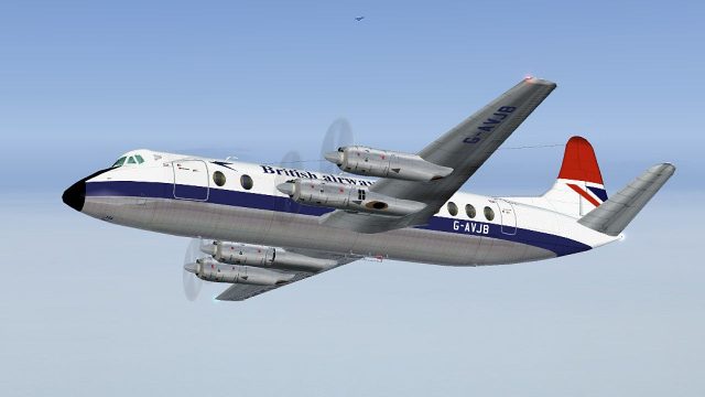 Screenshot 1 — British Airways/BMA Hybrid Viscount