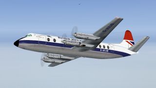 Screenshot 1 — British Airways/BMA Hybrid Viscount