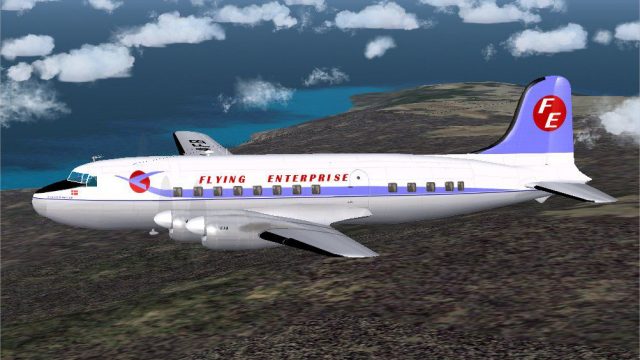 Screenshot 1 — Flying Enterprise Canadair Argonaut