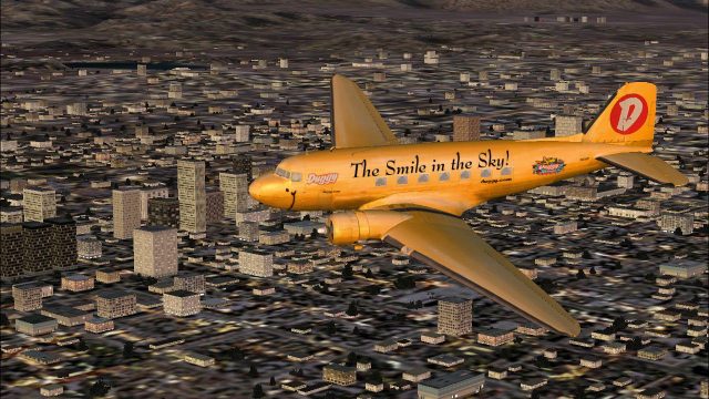 Screenshot 1 — Douglas DC-3 "Duggy" N1XP