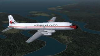 Screenshot 1 — Northern Air Cargo Douglas DC-6