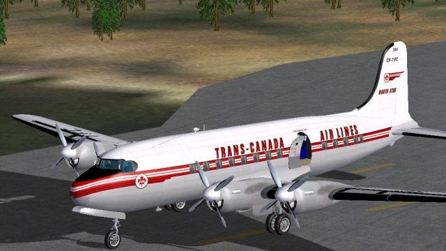 Screenshot 1 — Trans-Canada Air Lines DC-4M2