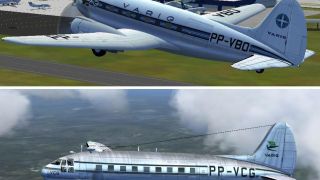 Screenshot 1 — Varig Curtiss C-46 Commando PP-VBO/VCG