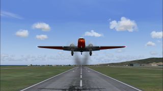 Screenshot 1 — Douglas DC-3 Smoke Effect