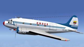 Screenshot 1 — Andes Ecuador Curtiss C-46 Commando HC-ACZ