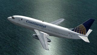 Screenshot 1 — Continental B737-200 FFX